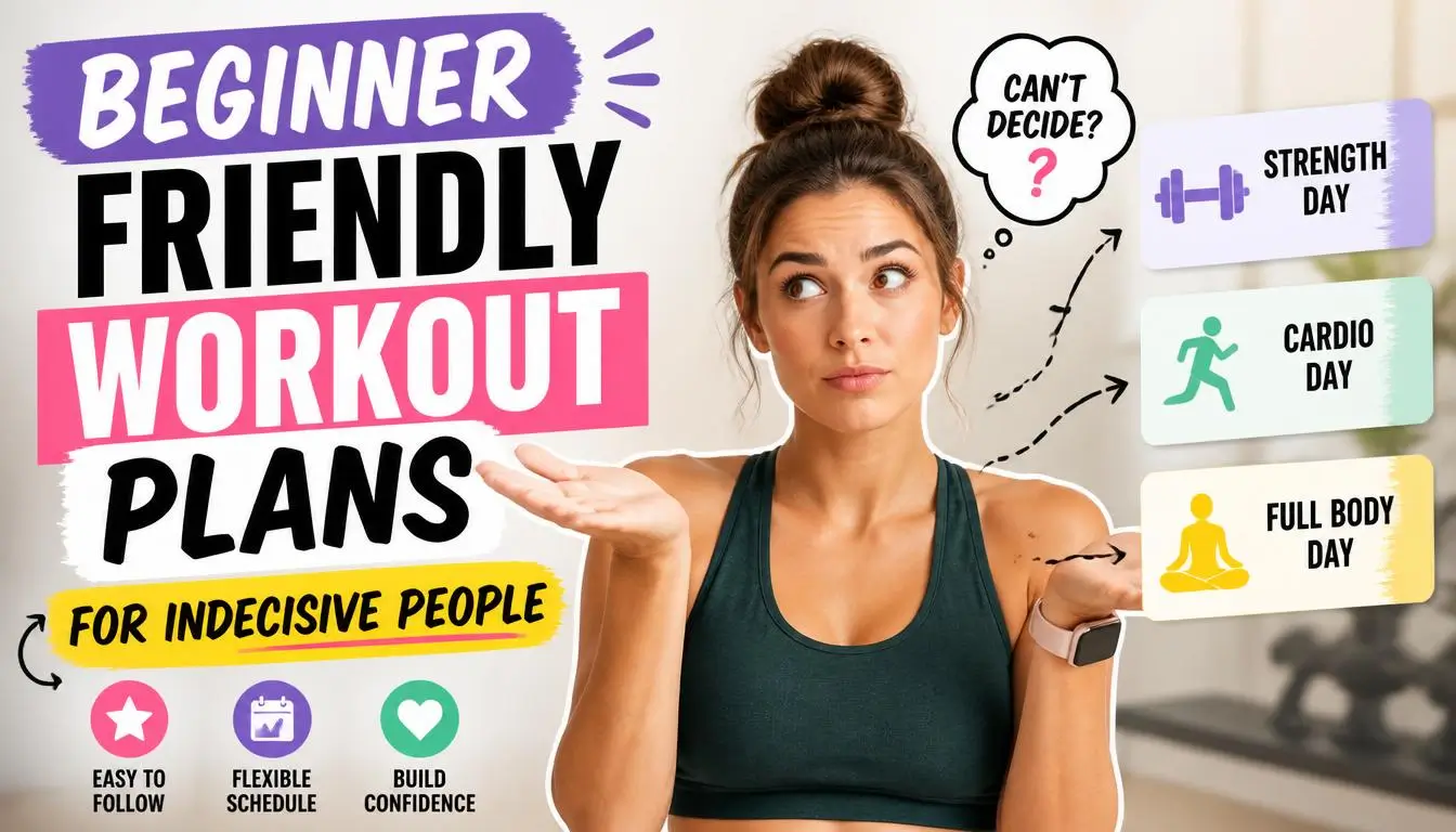 Beginner Friendly Workout Plans for Indecisive People