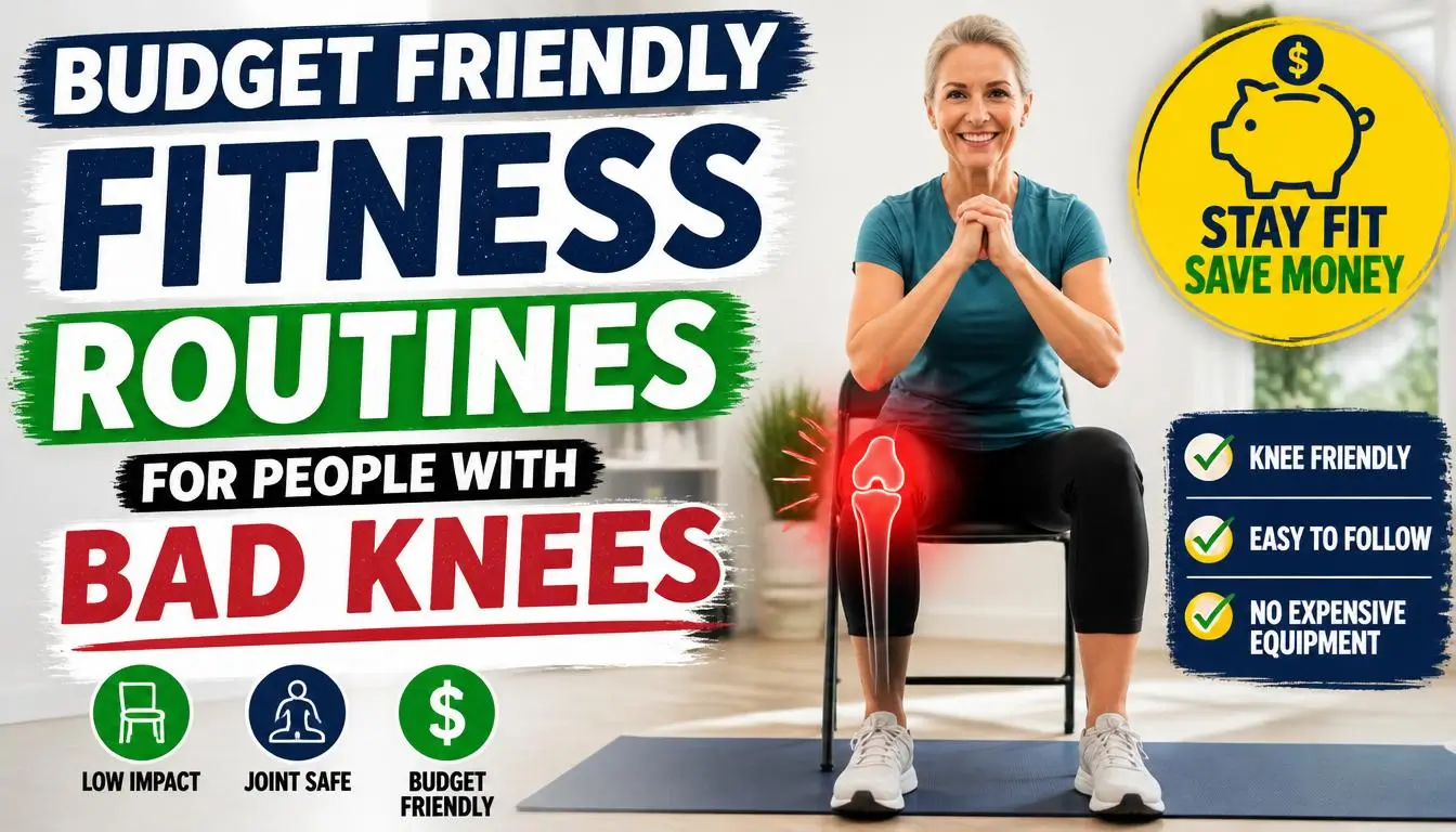 Budget Friendly Fitness Routines for People With Bad Knees