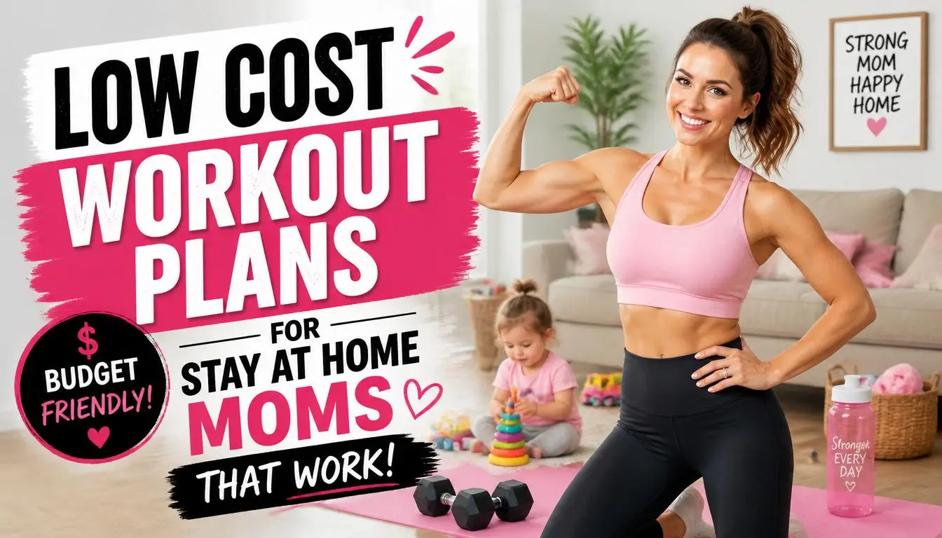 Low Cost Workout Plans for Stay at Home Moms That Work