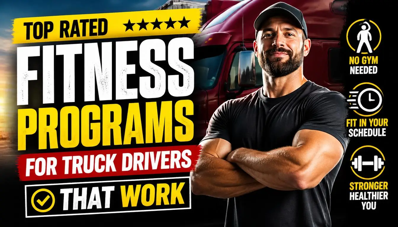 Top Rated Fitness Programs for Truck Drivers That Work